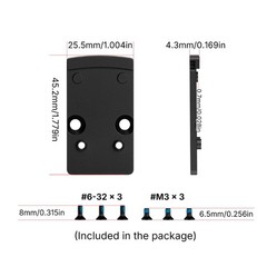 Osight SE Enclosed Optic with RMSc Footprint and Replaceable Battery
