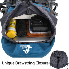 Bseash 60L Hiking Camping Backpack with Rain Cover, Waterproof Large Capacity Ou