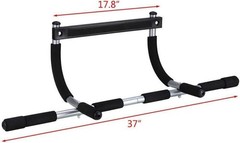 Pull Up Bar Doorway Heavy Duty Chin Up Bar Trainer for Home Gym – Up to 32&Prime; Door