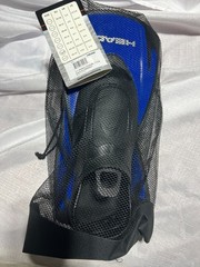 HEAD Energy Adult Training Swim Fins Blue/Black Snorkel Flippers Sz 3.5-12