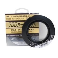 YGK Fluoro Carbon Leader 100m Fishing Line