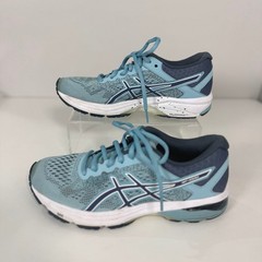 ASICS GT-1000 Running Shoes Womens 7 Blue Navy Athleisure Sportcore Walking Gym