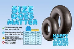 Bradley Heavy Duty Rubber Inner Tube for Floating The River | Part #85146 Compat