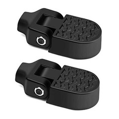 1 Pair Mini Bike Rear Pedals, 3.1×1.6 in / 8x4cm Aluminium Alloy Folding Bike