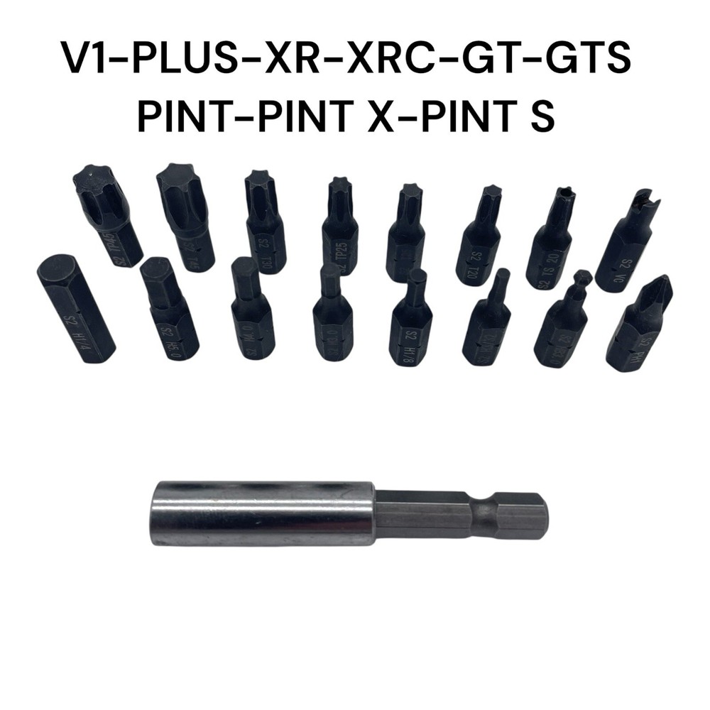 Onewheel Tool Bits – V1 – PLUS – +XR – XR CLASSIC – GT – GTS – PINT (X) (S)