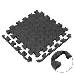 12pcs Puzzle Exercise Mat EVA Interlocking Foam Floor Tiles for Home Gym Workout