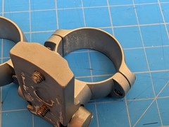 Leupold Win 70 Front & Rear Scope Mount Bases And Rings Silver