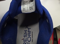 New Balance Fresh Foam X 3000 Baseball Metal Cleats Blue Mens Sz 7.5