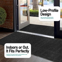 Maxmat Commercial Floor Mat – Heavy Duty Large Sizes Indoor/Outdoor Waterproof