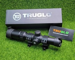 TruGlo TruBrite 30 Hunter 1-4x24mm 30mm Compact Shotgun/Rifle Scope – TG8514BC