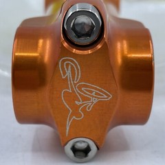 NOS TUNE Germany Road Stem ORANGE 95mm 26.0 Clamp 10° 1-1/8&Prime; Alloy NEW IN BAG