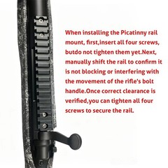 Remington 700 Long Action Picatinny Rail Mount for Remington 700 Scope Base