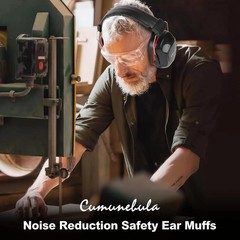 Ear Protection for Shooting Noise Cancelling Ear Muffs for Mowing, Construction*