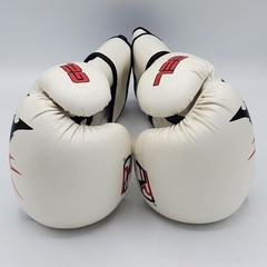 ARD Champs Boxing Gloves – White/Black/Red, Bear Art