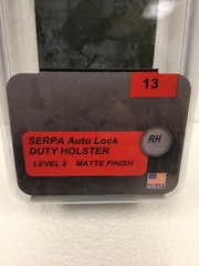 New Blackhawk SERPA Level 2 Duty Holster RH Glock 20/21/37/38 M&P .45 Free Ship