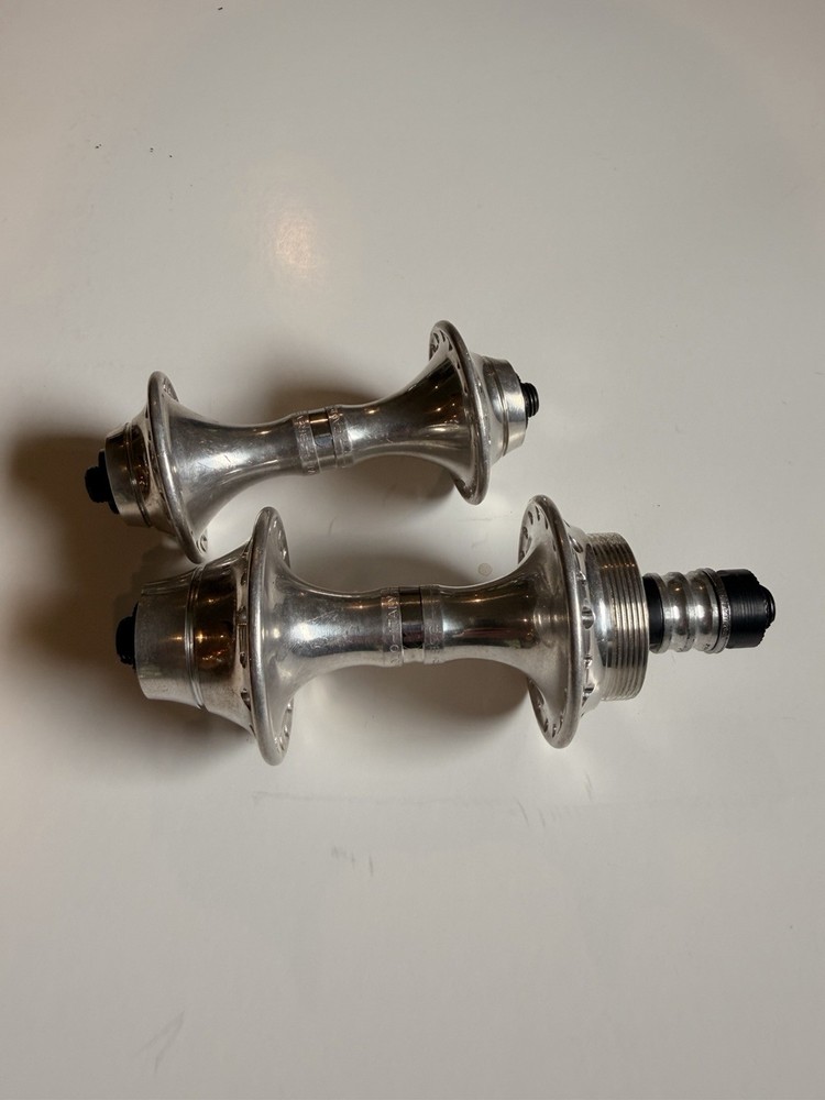 Vintage Campagnolo C-Record Hubset – 36H – 126/100 mm- NOS