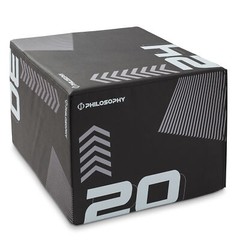3 in1 Plyo Jumping Box 20x24x30 Soft Foam Plyometric Training Exercise Squat Box