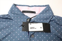 Greyson Golf Icon Polo Mens Size Medium Vintage Indigo New INV13206653