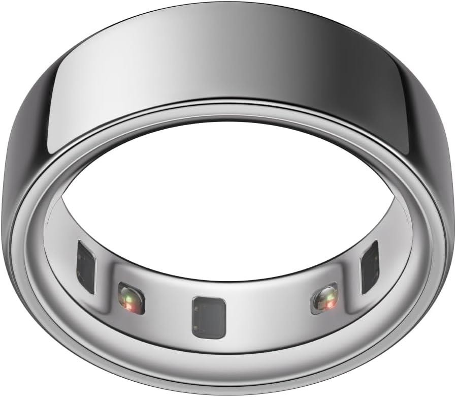 OURA Ring 4 | Size 7 | Silver | Bluetooth | JZ90-54217-07 | Excellent