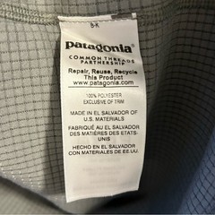Patagonia Men&rsquo;s L Blue 1/4 Zip Pullover Baselayer Long Sleeve Top