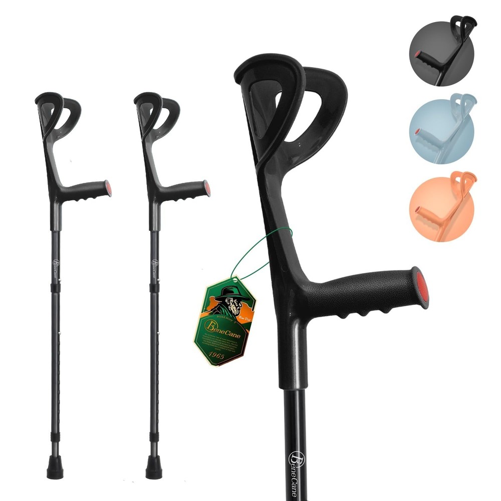 BeneCane Forearm Canes Lightweight Arm Crutch Adjustable Ergonomic Comfortabl…