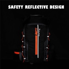 WEST BIKING Waterproof Bike Bag Cycling Hiking Hydration Pack Backpack 10L Gray