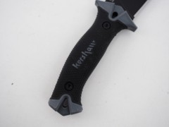 New! Kershaw 1076 14&Prime; Fixed Blade Machete Knife Carbon Steel w/ Sheath