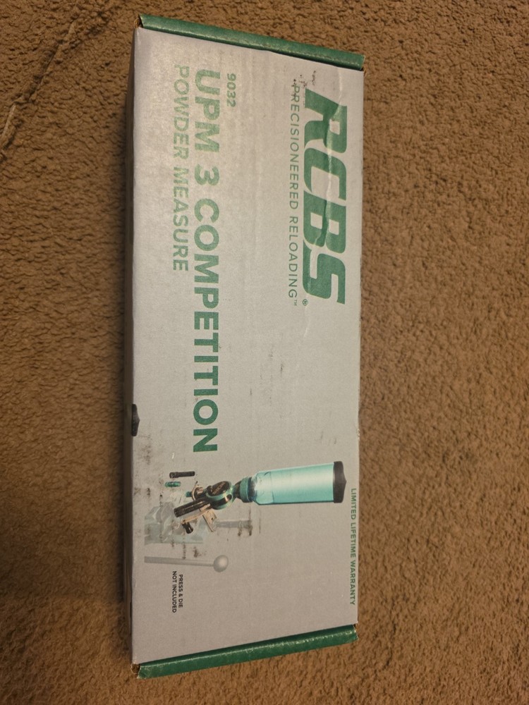 RCBS UPM 3 Competition Powder Measure #9032