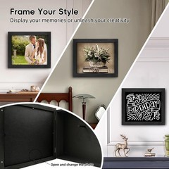 Dononr Hidden Gun Storage, Safe for 12.2*10.6*2.24inch, Black