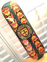 NEW FITTED HAWAII SKATEBOARD DECK Serving Aloha Without End 8.5&Prime; Serialized 0072