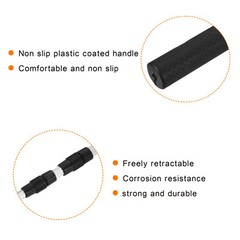 Floating Fishing Folding Round 4.9ft Telescopic Landing Pole Handle