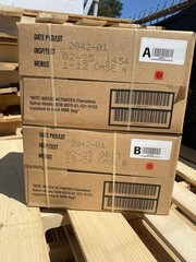 MRE U.S. Military Ready to Eat Meals INSP 2025 Case A & B 24 Meals FREE SHIP