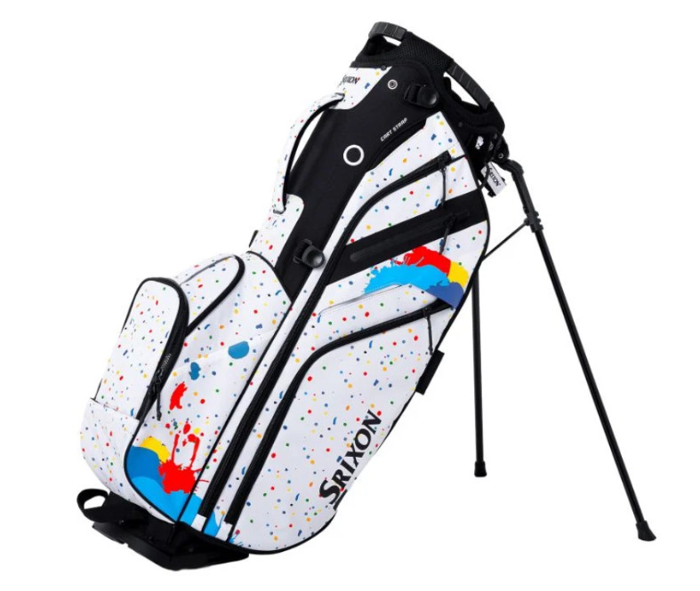 Srixon 2026 Tour Ink Collection S3 Stand Bag Ltd. – White