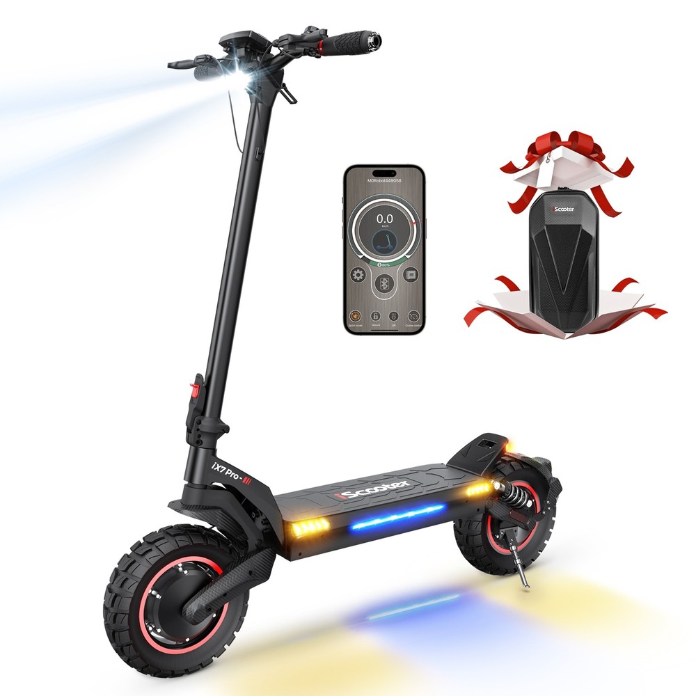 Dual Motor Electric Scooter Adult 2000W Off-Road 50Miles Range 38MPH Fast Speed