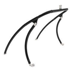 Black Powder Coated Wakeboard Tower 2.25&Prime; Tube Aluminum For Boat with Hardware
