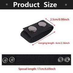 4 Pack Quick Release Tactical Belt Buckle