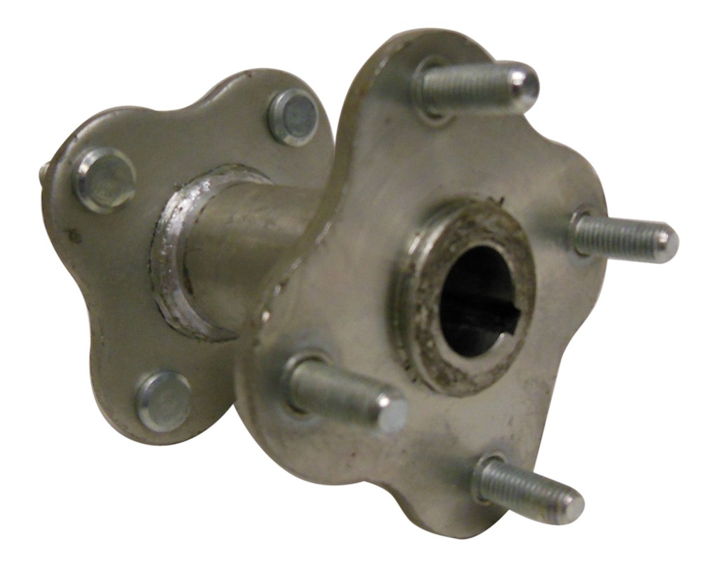 Dual Flanged Hub 3/4&Prime; Bore No Keyway or 3/16&Prime; 2-13/16&Prime; Bolt Circle Double Hub