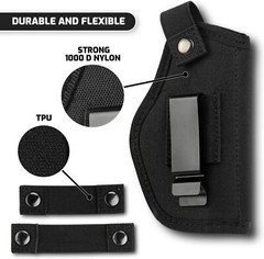 Gun Holster Tactical Concealed Left/Right Hand IWB OWB Belt Weapon Carry Pistol