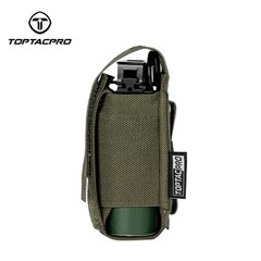 TOPTACPRO Tactical Flashbang Pouch Tool Bag Modular MOLLE Airsoft Bag Military
