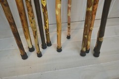 Tall Walking Sticks 48&Prime; up to 72&Prime; Custom Height Height + Strong Customized Staff