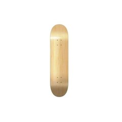 Pro Natural Blank Skateboard Deck,7.5&Prime;; 7.75&Prime;; 8.0&Prime;; or 8.25&Prime;; 8.5&Prime; for choices