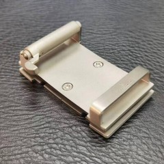 Pure Titanium Belt Buckle Automatic Buckle Inner Wear Belt Head Men 3.5Cm Wide