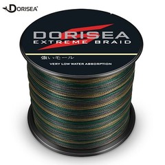 Dorisea 100M~2000M 6lb-300lb Camouflage Braided Fishing Line Extreme Dynema
