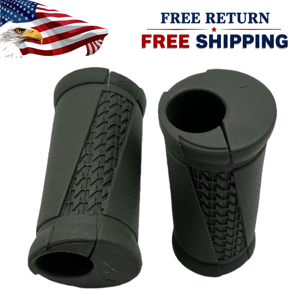 Angled Barbell Grips Ergonomic Rotating Handles for Weightlifting Gym