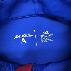 Antigua True Blue Golf Club Blue 1/4 Zip Pullover Men’s Sz 3XL Performance Golf