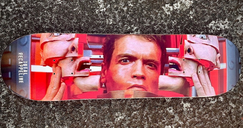 Cappeline Total Recall « Two weeks » skateboard deck size 8.25
