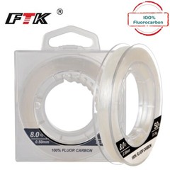 Dorisea 100% Fluorocarbon Fishing Line Carbon Leader Line Wire Big Game 50m 100m
