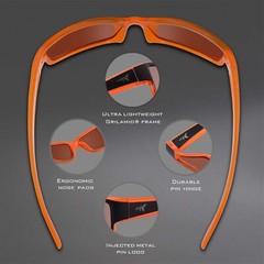 KastKing Skidaway Polarized Sunglasses UV Prot Driving Fishing Cycling Unisex