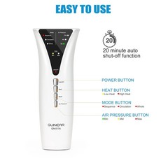 QUINEAR Leg Massager and Air Compression, Calf Massager with 3 Modes 3 Intens…