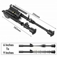Adjustable Sniper Bipod Fits SAVAGE 25 Walking Varminter / Axis XP Combo Rifles